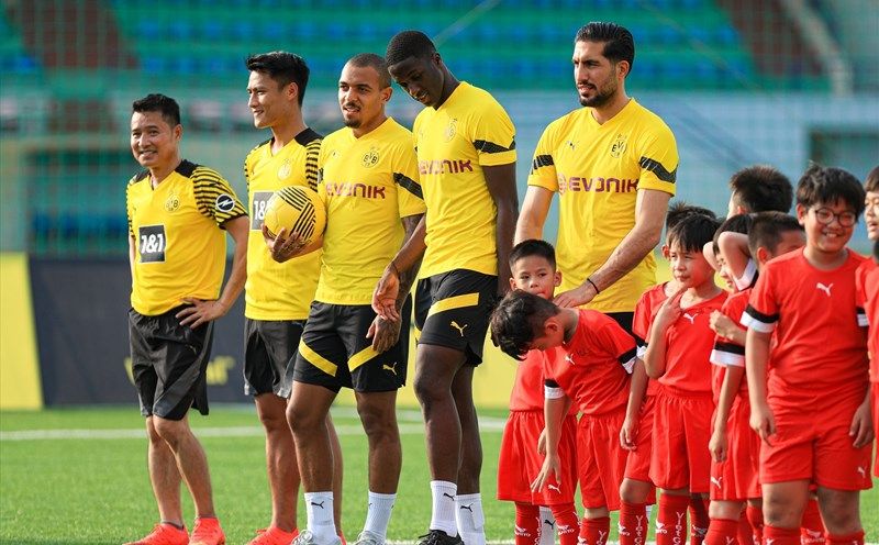 Khám Phá Đội Hình Dortmund Sang Việt Nam Trận Giao Hữu
