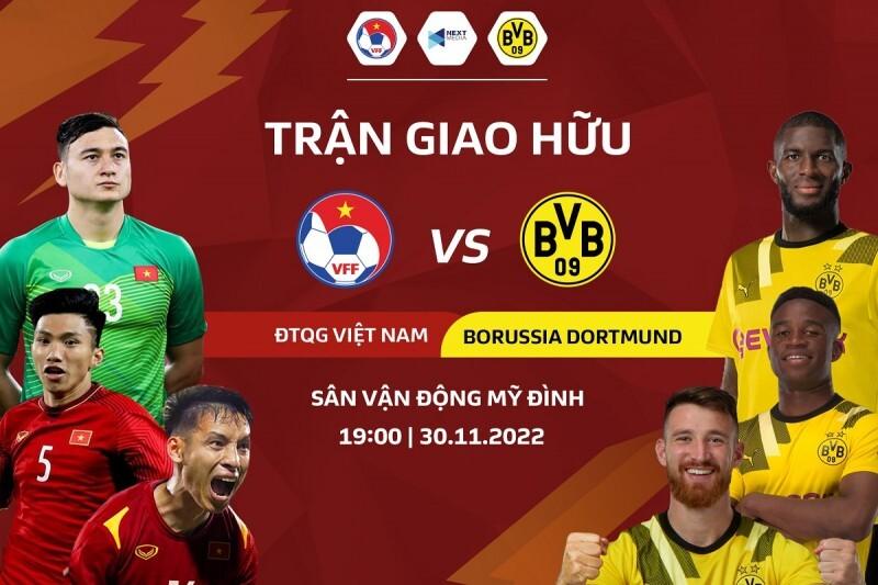 Danh sách cầu thủ trong đội hình Dortmund sang Việt Nam